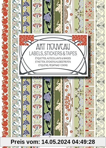 Art Nouveau - Labels, Stickers and Tapes: Label and Sticker Books (Label & Sticker Books)