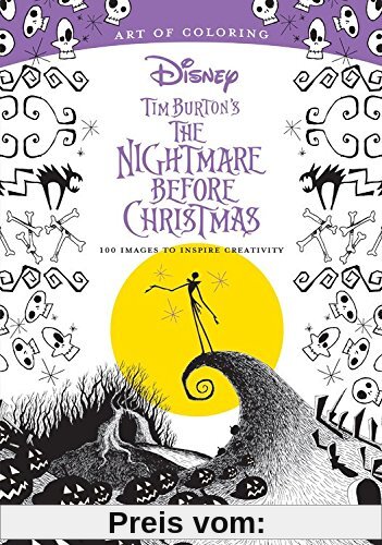 Art of Coloring: Tim Burton's The Nightmare Before Christmas: 100 Images to Inspire Creativity