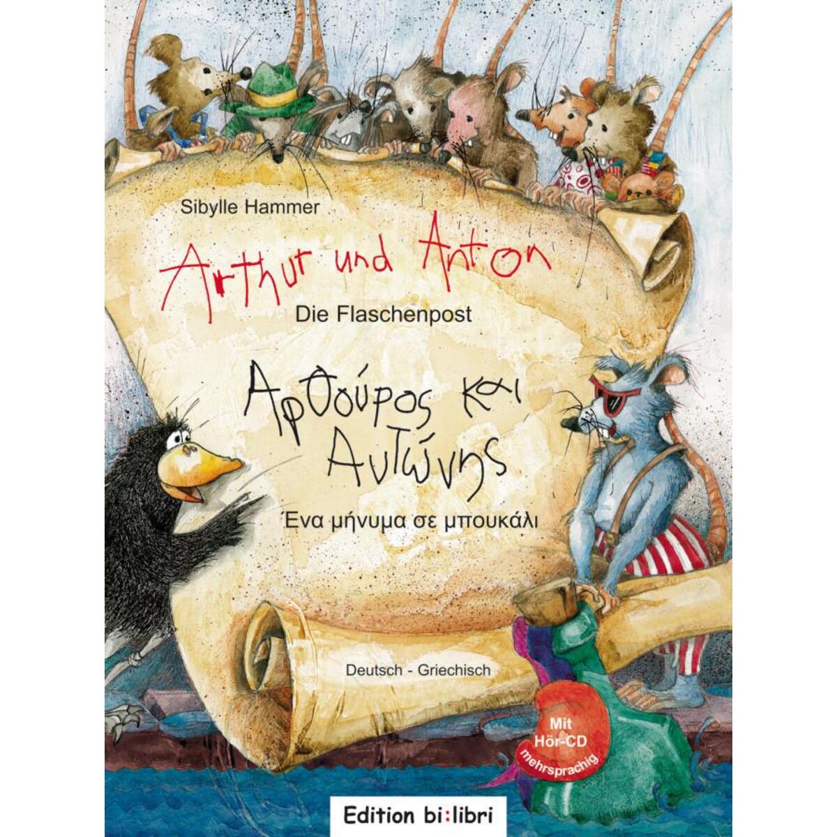 Arthur und Anton: Die Flaschenpost. Deutsch-Griechisch Arthur und Anton: Die Flaschenpost. Deutsch-Griechisch von Hueber Verlag GmbH