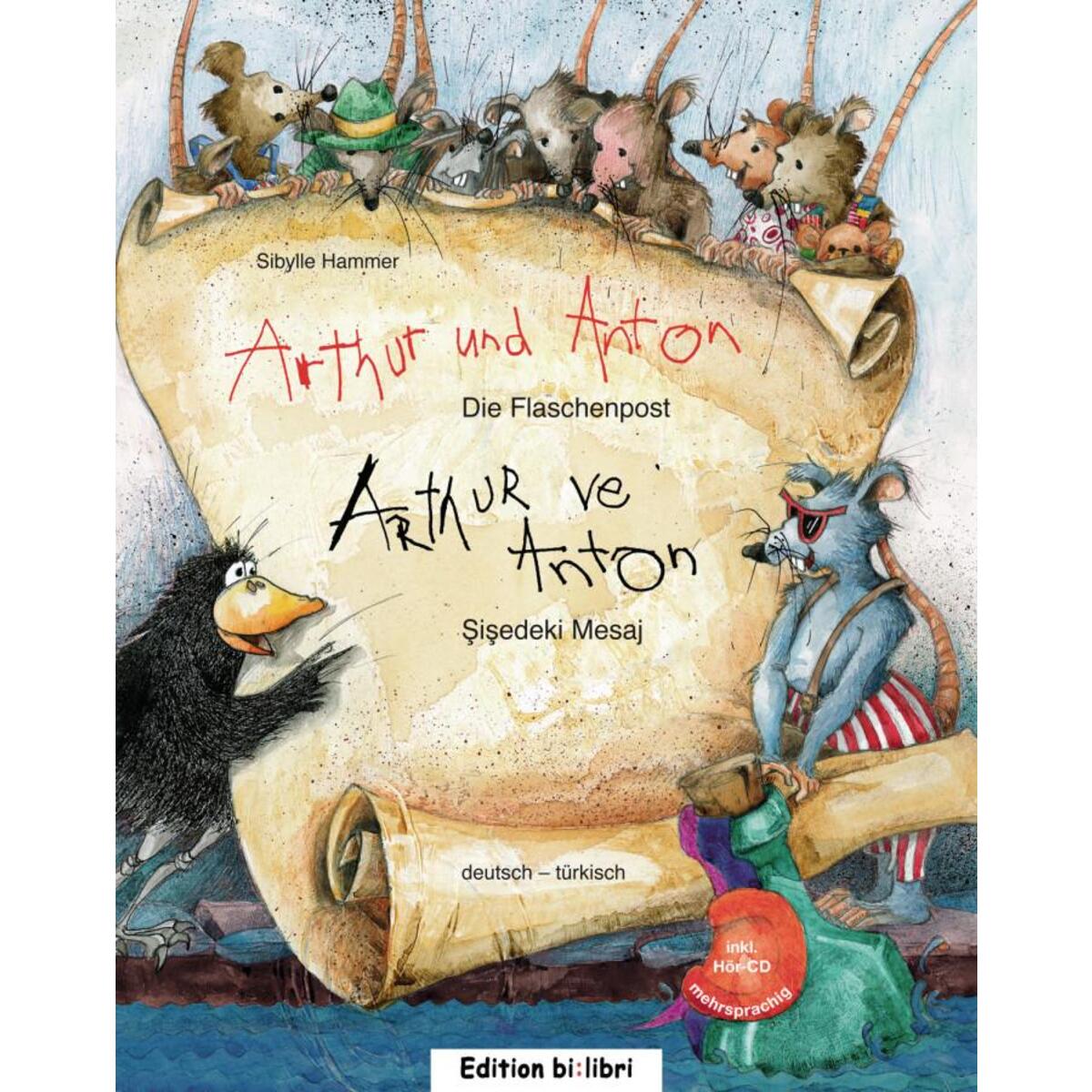Arthur und Anton: Die Flaschenpost. Deutsch-Türkisch Arthur und Anton: Die Flaschenpost. Deutsch-Türkisch von Hueber Verlag GmbH