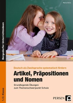 Artikel, Präpositionen und Nomen - Schule 1/2 von Persen Verlag in der AAP Lehrerwelt