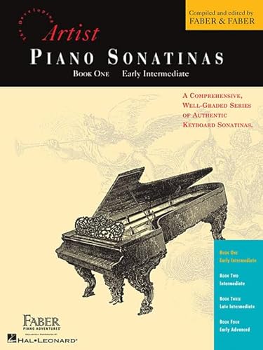 Artist Piano Sonatinas, Book One, Early Intermediate (The Developing Artist) von Faber Piano Adventures