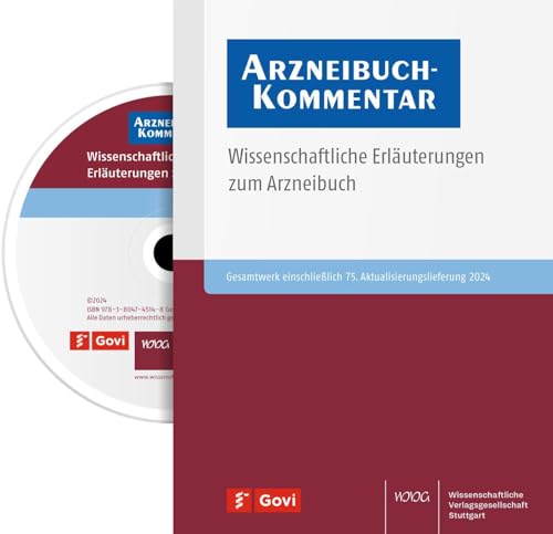 Arzneibuch-Kommentar DVD/Online VOL 75: Wissenschaftliche Erläuterungen zum Arzneibuch von Wissenschaftliche Verlagsgesellschaft