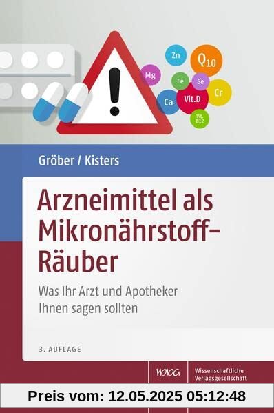 Arzneimittel als Mikronährstoff-Räuber: Was Ihr Arzt und Apotheker Ihnen sagen sollten