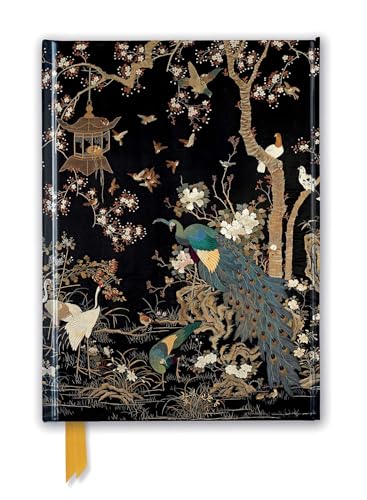 Ashmolean Museum. Embroidered Hanging With Peacock (Foiled Journal) (Flame Tree Notebooks): Unser hochwertiges, liniertes Blankbook mit festem, ... Notizbuch DIN A 5 mit Magnetverschluss)