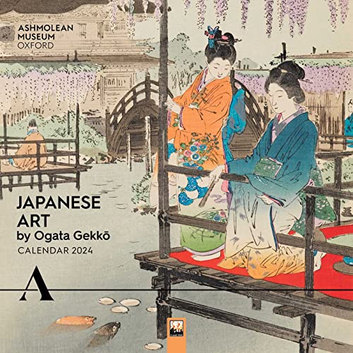 Japanese Art – Japanische Kunst 2024: Original Flame Tree Publishing-Kalender [Kalender] (Wall-Kalender) von Brown Trout-Auslieferer Flechsig