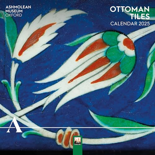 Ashmolean: Ottoman Tiles Mini Wall Calendar 2025 (Art Calendar)