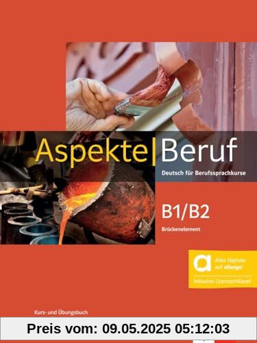 Aspekte Beruf B1/B2 Brückenelement - Hybride Ausgabe allango: Deutsch für Berufssprachkurse. Kurs- und Übungsbuch mit Audios inklusive Lizenzschlüssel allango (24 Monate)