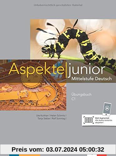 Aspekte junior C1: Mittelstufe Deutsch. Übungsbuch mit Audios (Aspekte junior / Mittelstufe Deutsch)