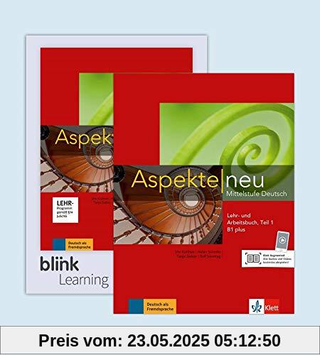 Aspekte neu B1 plus - Media-Bundle: Mittelstufe Deutsch. Lehr- und Arbeitsbuch mit Audios inklusive Lizenzcode für das Lehr- und Arbeitsbuch mit ... Teil 1 (Aspekte neu / Mittelstufe Deutsch)