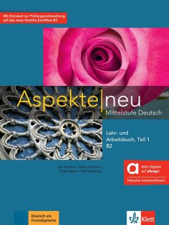 Aspekte neu B2 - Hybride Ausgabe allango. Lehr- und Arbeitsbuch mit Audio-CD, Teil 1 inklusive Lizenzschlüssel allango (24 Monate) von Klett Sprachen / Klett Sprachen GmbH