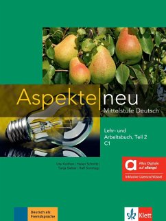 Aspekte neu C1 - Hybride Ausgabe allango. Lehr- und Arbeitsbuch, Teil 2 mit Audio-CD inklusive Lizenzschlüssel allango (24 Monate) von Klett Sprachen / Klett Sprachen GmbH