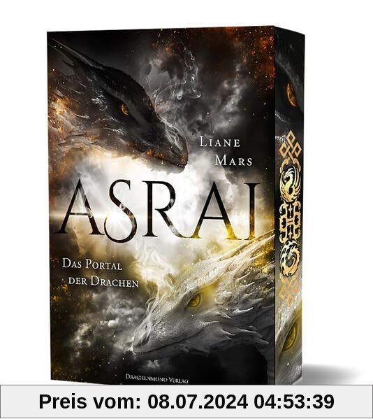 Asrai - Das Portal der Drachen: Epischer Fantasy-Liebesroman trifft auf Drachen und Magie