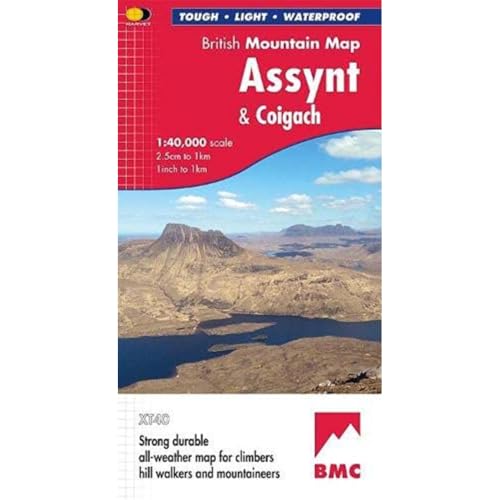 Assynt & Coigach (British Mountain Map)