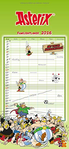 Asterix & Obelix Familienplaner 2016: Mit 6 Spalten zum Eintragen Asterix & Obelix Familienplaner 2016: Mit 6 Spalten zum Eintragen von DuMont Kalenderverlag