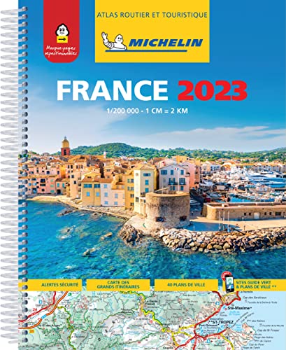 Atlas Atlas routier France 2023 Michelin (A4-Spirale)