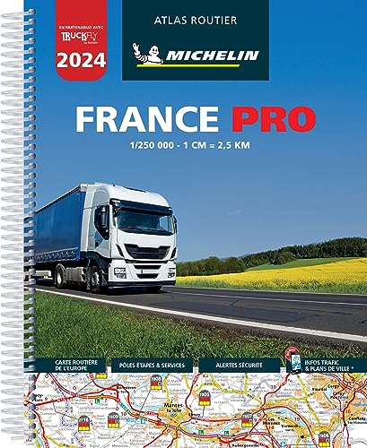 Atlas France PRO 2024 (A4 - Spirale)