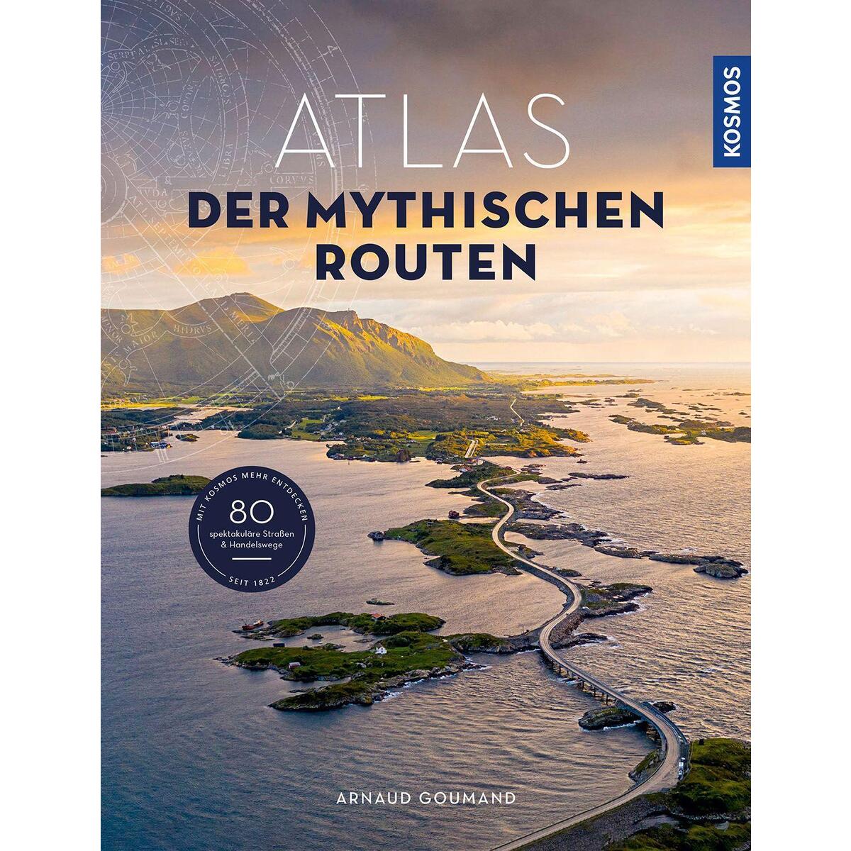 Atlas der mythischen Routen von Kosmos Kartographie