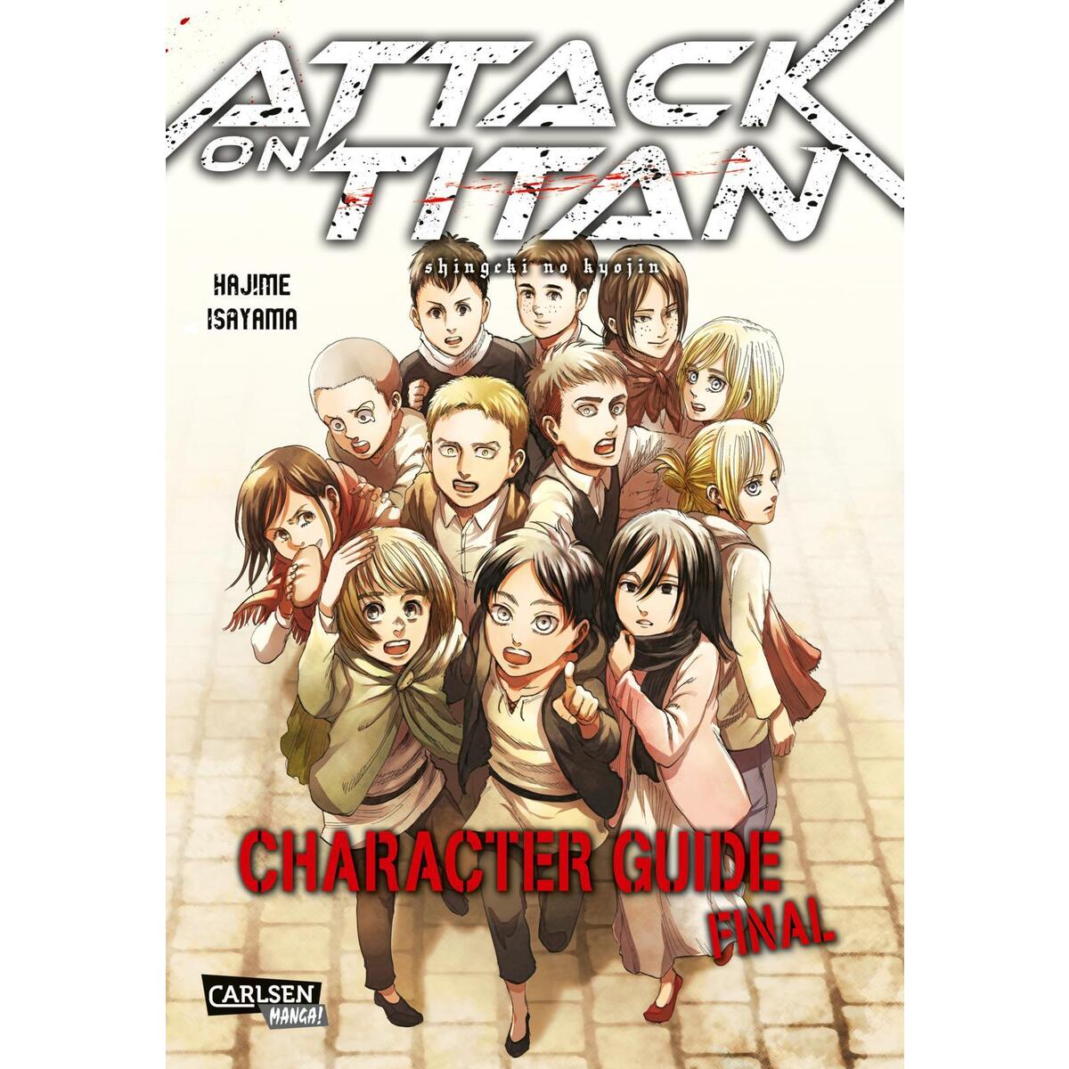 Attack on Titan: Character Guide Final von Carlsen Verlag GmbH
