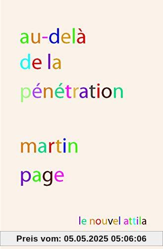Au-delà de la pénétration (Roman)