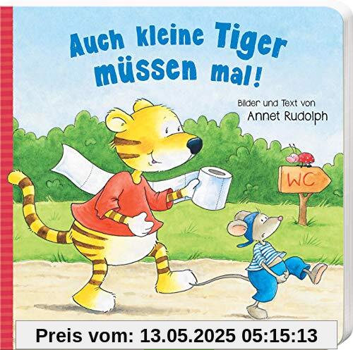 Auch kleine Tiger müssen mal! Auch kleine Tiger müssen mal!