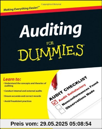 Auditing for Dummies Auditing for Dummies