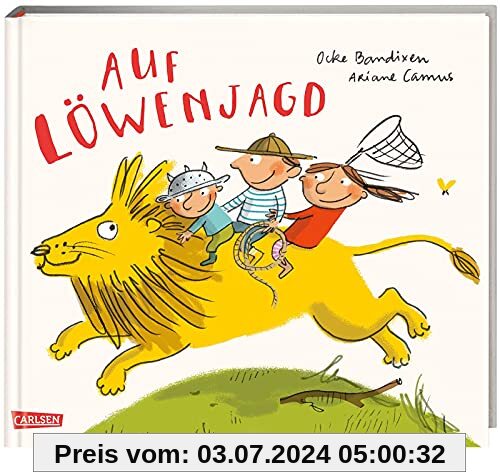 Auf Löwenjagd: Ein hinreißendes Bilderbuch für Kinder ab 3 über Freundschaft und die Kraft der Fantasie