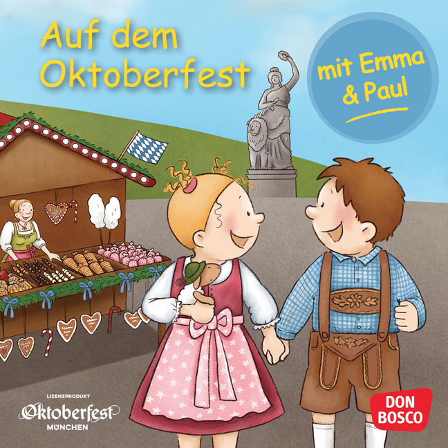 Auf dem Oktoberfest mit Emma und Paul. Mini-Bilderbuch von Don Bosco Medien