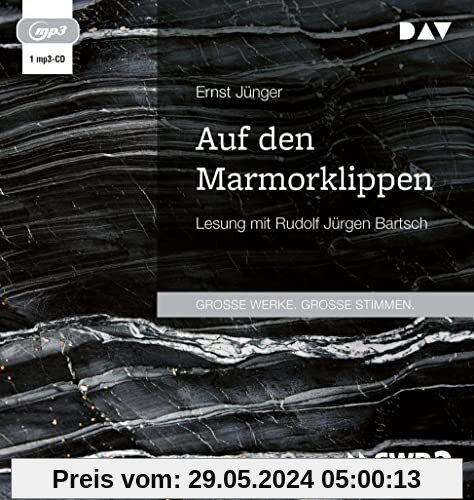 Auf den Marmorklippen: Lesung mit Rudolf Jürgen Bartsch (1 mp3-CD)