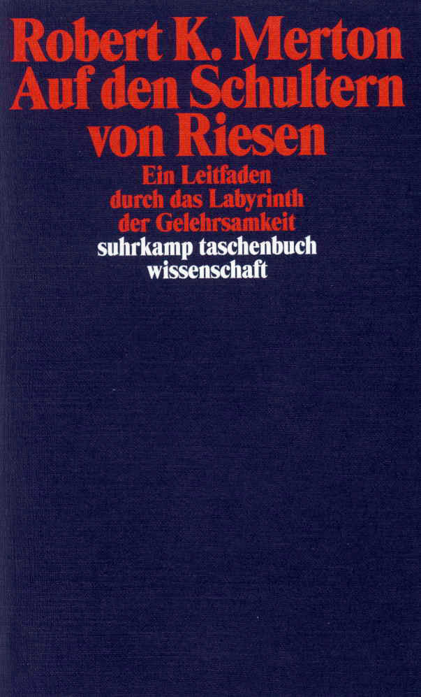 Auf den Schultern von Riesen Auf den Schultern von Riesen von Suhrkamp Verlag