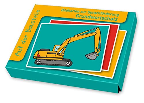 Auf der Baustelle (Bildkarten zur Sprachförderung: Grundwortschatz) von Verlag an der Ruhr GmbH