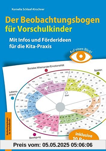 Auf einen Blick! - Der Beobachtungsbogen für Vorschulkinder: Mit Infos und Förderideen für die Kita-Praxis