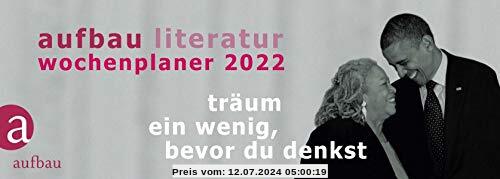 Aufbau Literatur Wochenplaner 2022: 16. Jahrgang