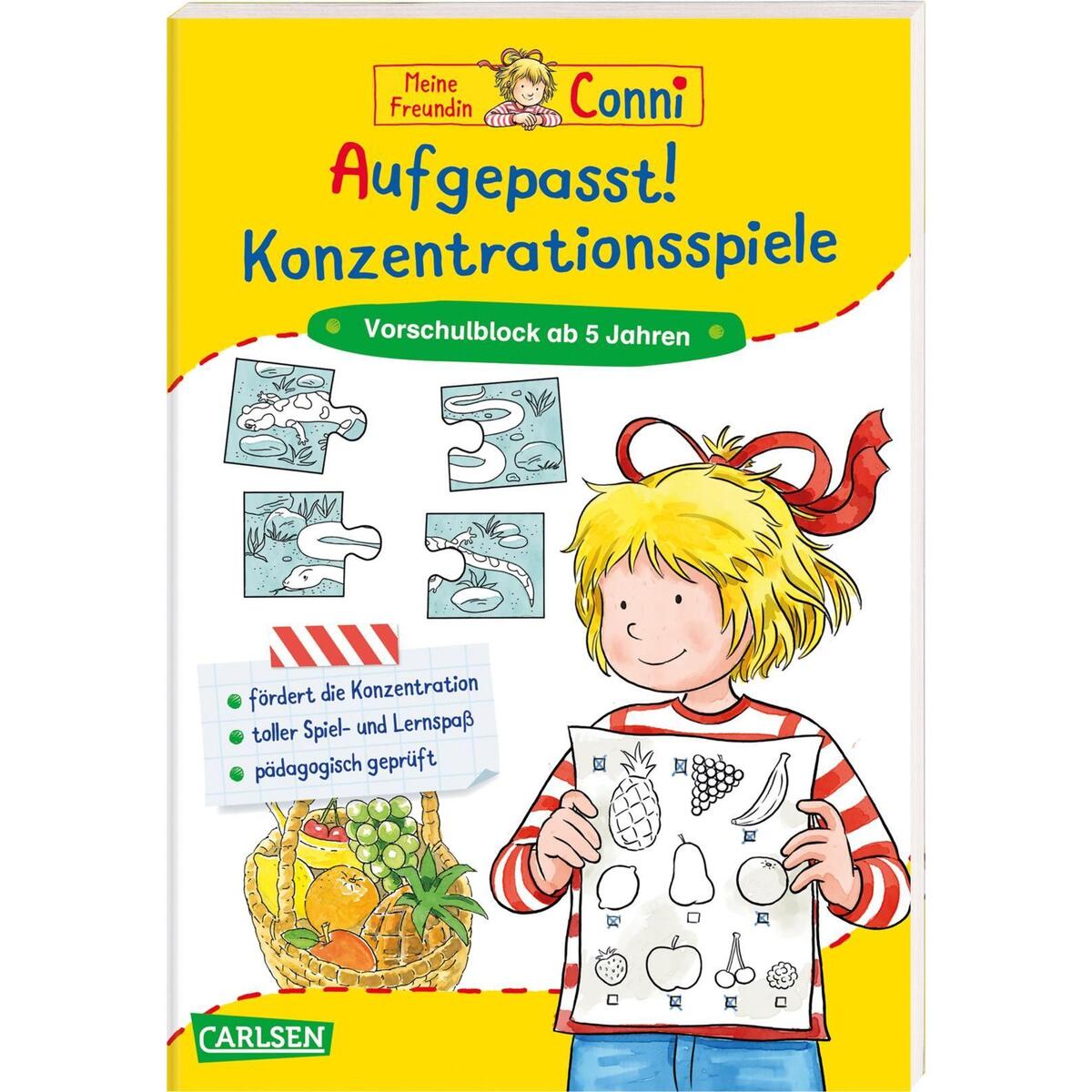 Aufgepasst! Konzentrationsspiele Aufgepasst! Konzentrationsspiele von Carlsen Verlag GmbH