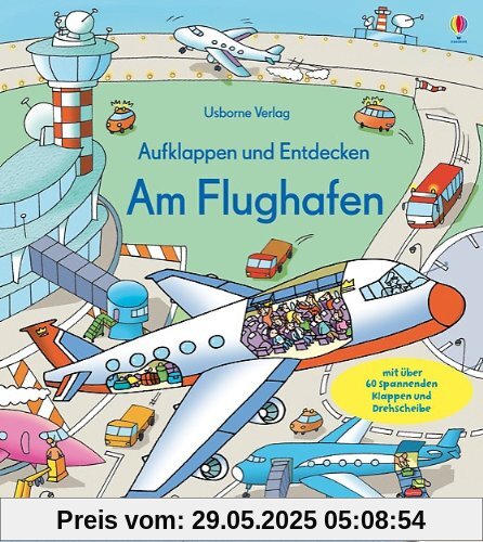 Aufklappen und Entdecken: Am Flughafen