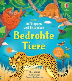 Aufklappen und Entdecken: Bedrohte Tiere von Usborne Verlag
