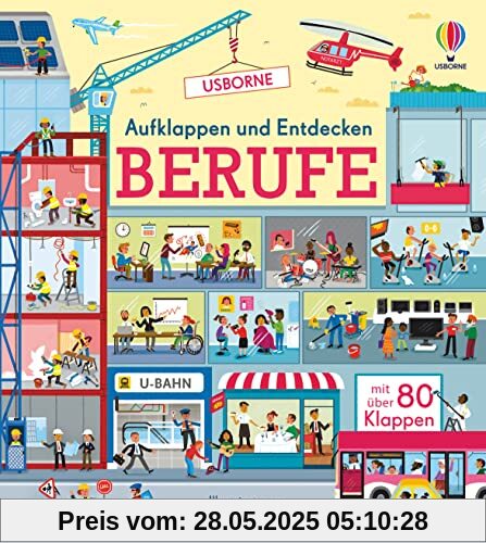 Aufklappen und Entdecken: Berufe