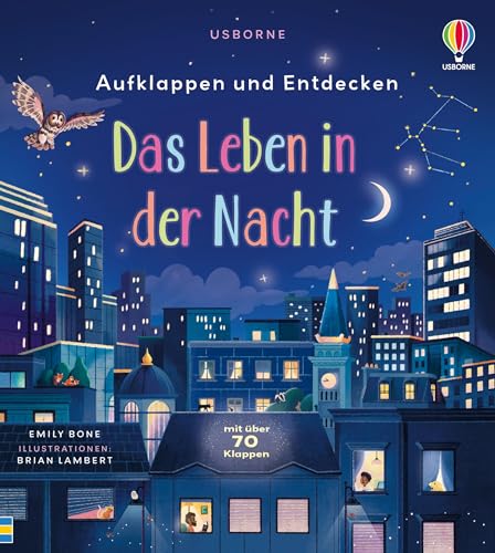 Aufklappen und Entdecken: Das Leben in der Nacht: altersgerechtes Kindersachbuch mit über 70 Klappen – ab 5 Jahren (Aufklappen-und-Entdecken-Reihe) Aufklappen und Entdecken: Das Leben in der Nacht: altersgerechtes Kindersachbuch mit über 70 Klappen – ab 5 Jahren (Aufklappen-und-Entdecken-Reihe) von Usborne Publishing