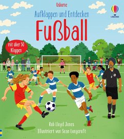 Aufklappen und Entdecken: Fußball von Usborne Verlag