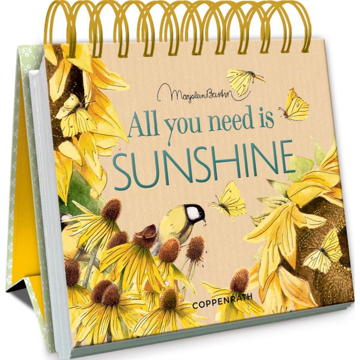 Aufstellbuch »All you need is sunshine« von Coppenrath