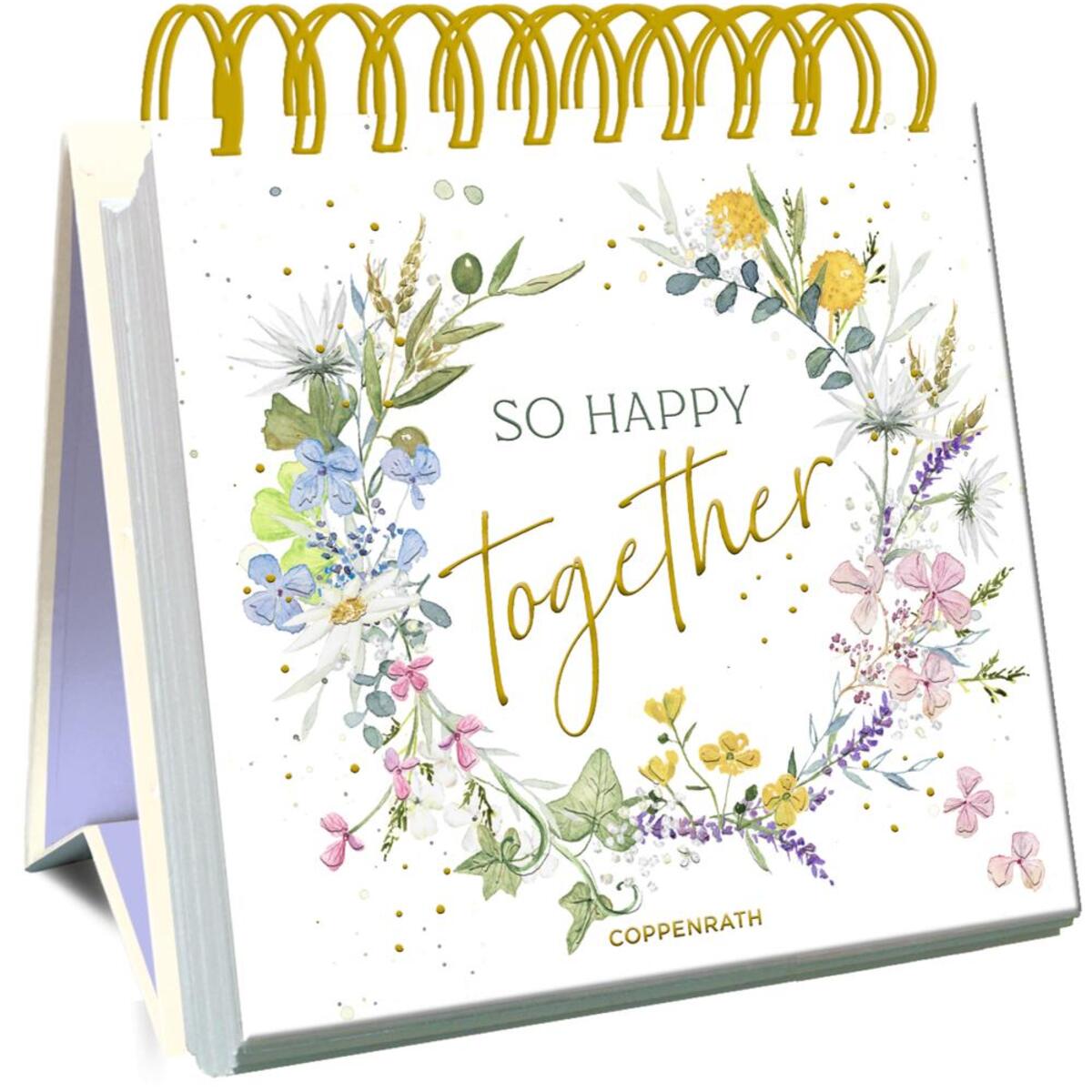 Aufstellbuch »So happy together« von Coppenrath