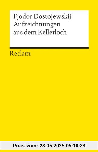 Aufzeichnungen aus dem Kellerloch