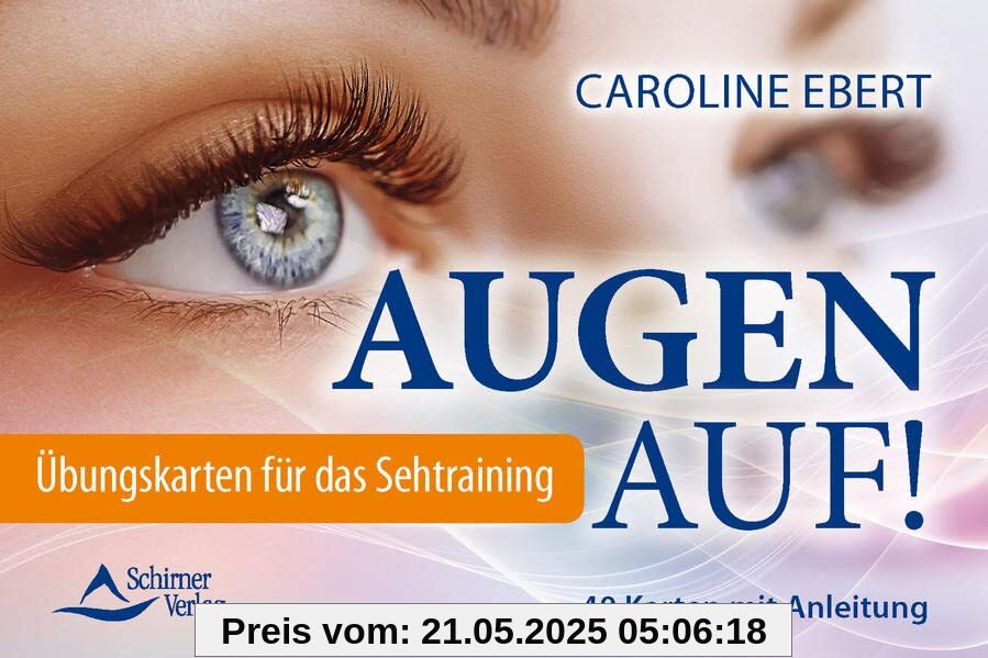 Augen auf! - Übungskarten für das Sehtraining: 40 Karten mit Anleitung