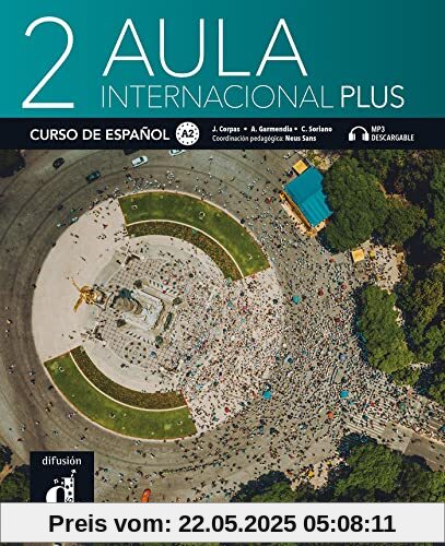 Aula Internacional Plus 2. Libro del Alumno: Libro del alumno + MP3 descargable 2 (A2)
