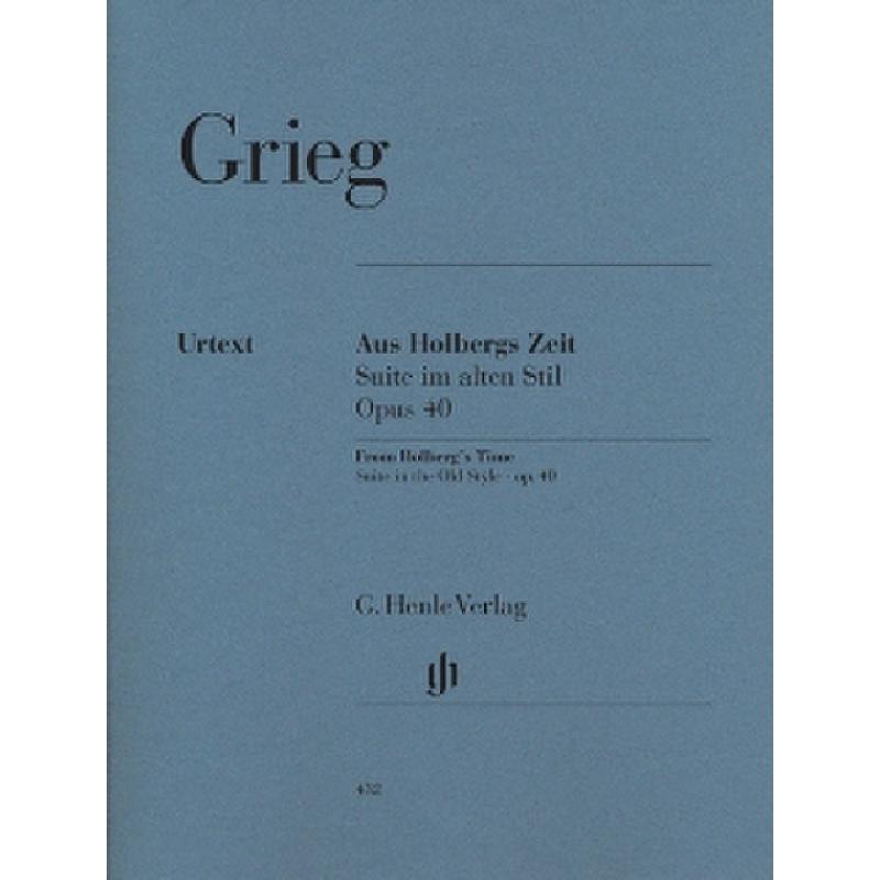 Aus Holbergs Zeit - Suite op 40