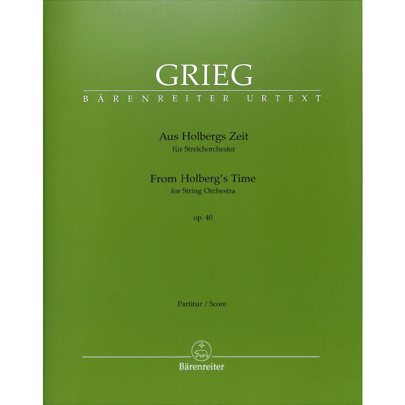 Aus Holbergs Zeit - Suite op 40 Aus Holbergs Zeit - Suite op 40