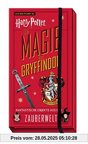 Aus den Filmen zu Harry Potter: Die Magie von Gryffindor: Fantastische Objekte aus der Zauberwelt: Geschenkset mit vielen Extras Aus den Filmen zu Harry Potter: Die Magie von Gryffindor: Fantastische Objekte aus der Zauberwelt: Geschenkset mit vielen Extras