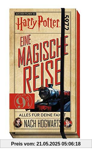 Aus den Filmen zu Harry Potter: Eine magische Reise: Alles für deine Fahrt nach Hogwarts: Set mit vielen Extras