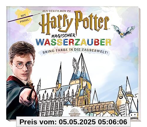 Aus den Filmen zu Harry Potter: Magischer Wasserzauber - Bring Farbe in die Zauberwelt!: mit Pinsel!