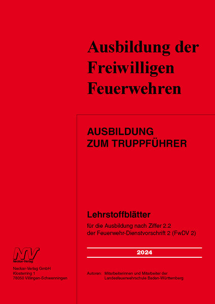 Ausbildung zum Truppführer von Neckar-Verlag